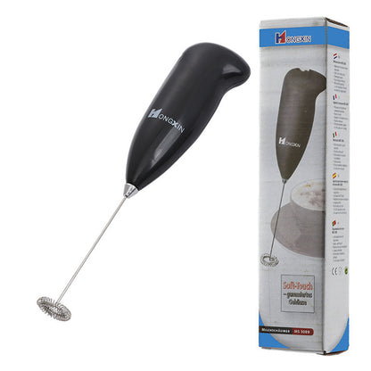 1pc Stainless Steel Handheld Electric Blender; Egg Whisk; Coffee Milk Frother