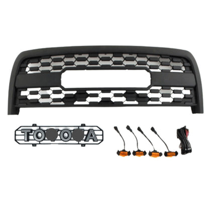 Grille For 1st Gen 2003 2004 2005 2006 Tundra Trd Pro Grill W/E Lights and Toyota Enblem