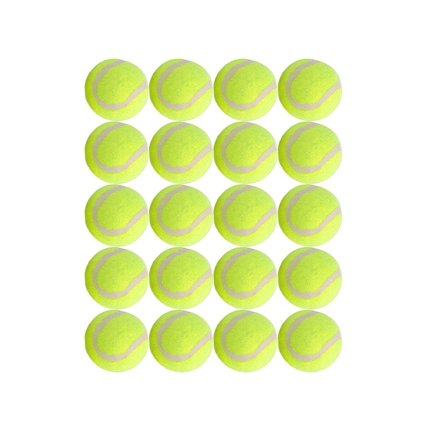 Dog Tennis Balls 20 Pack Pet Tennis Ball for Small Dogs Premium Fetch Toy Non-Toxic Non-Abrasive Material