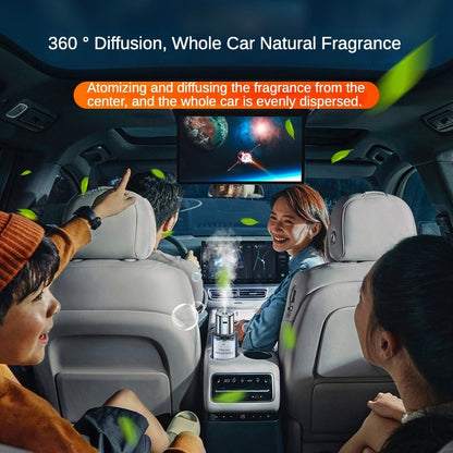 Car Air Freshener 1 Piece, USB Plug Car Diffuser, AI Intelligent Atomization Aromatherapy, Start & Stop With The Car, Harmless To Pregnant Women & Babies, Car Accessories