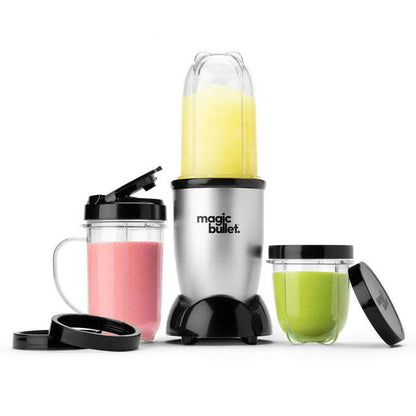 11 Piece Personal Blender – Silver / Black