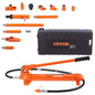 VEVOR 10 Ton Porta Power Kit, Hydraulic Ram with Pump, Car Jack with 4.6 ft/1.4 m Oil Hose, Bent Frame Repair Tool with Storage Case for Automotive, Garage, Heavy Equipment, Mechanic (22046 LBS)