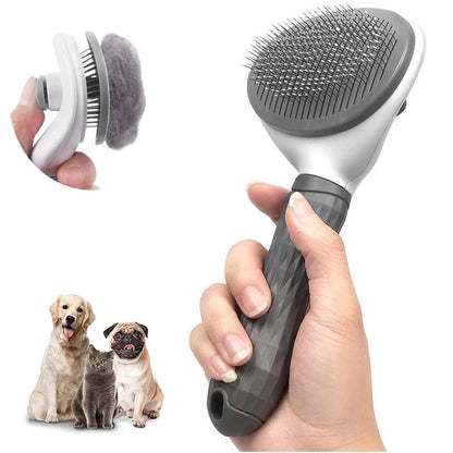 Pet Comb Stainless Steel Needle Comb Dog And Cat Hair Removal Floating Hair Cleaning Beauty Skin Care Pet Dog Cleaning Brush