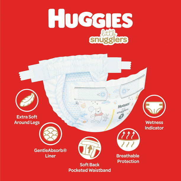 Huggies Little Snugglers Size Preemie;   30 Count