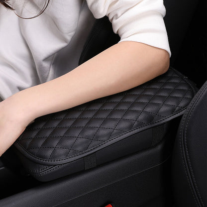 Car Armrest Pad Cover PU Leather Auto Center Console Seat Box Cover Protector Car Accessories Armrest Cushion Pad