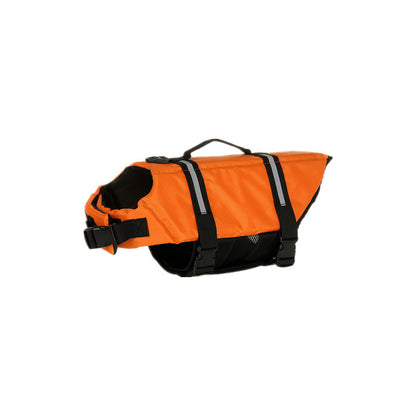 Ripstop Dog Life Vest; Reflective & Adjustable Life Jacket for Dogs with Rescue Handle for Swimming & Boating