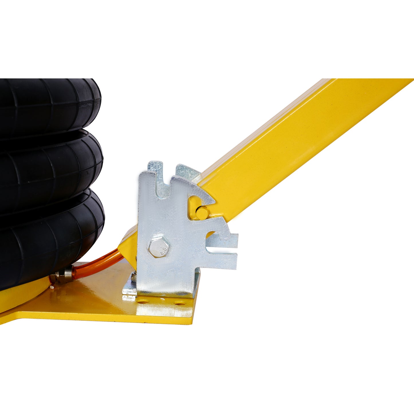 5T Triple Bag Air Jack ,Pneumatic Jack 3 bag ,lifting 16in capacity 5T 11000lbs,easy-collapsing Terrain,Color Yellow