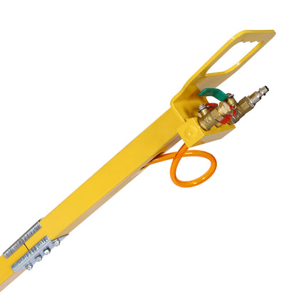 5T Triple Bag Air Jack ,Pneumatic Jack 3 bag ,lifting 16in capacity 5T 11000lbs,easy-collapsing Terrain,Color Yellow