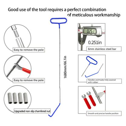 22-piece tool set 67 "long range tools, emergency tools, hand tools and household tools