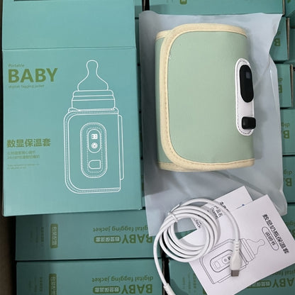 1Pc Baby Bottle Warmer Feeding Bottle Heat Keeper Travel Warmer Cover Formula Milk Water USB Heater Outdoor Bottle Warmer