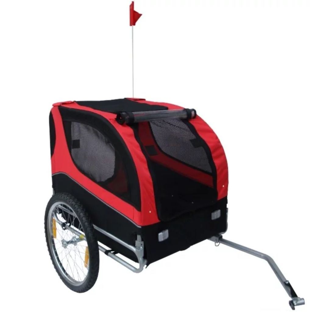 Dog Bike Trailer Lassie Red