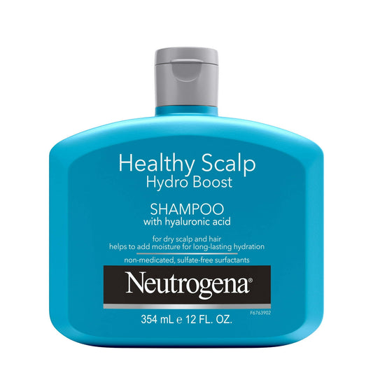 Neutrogena Hydrating Shampoo for Dry Scalp & Hair with Hyaluronic Acid, 12 fl oz