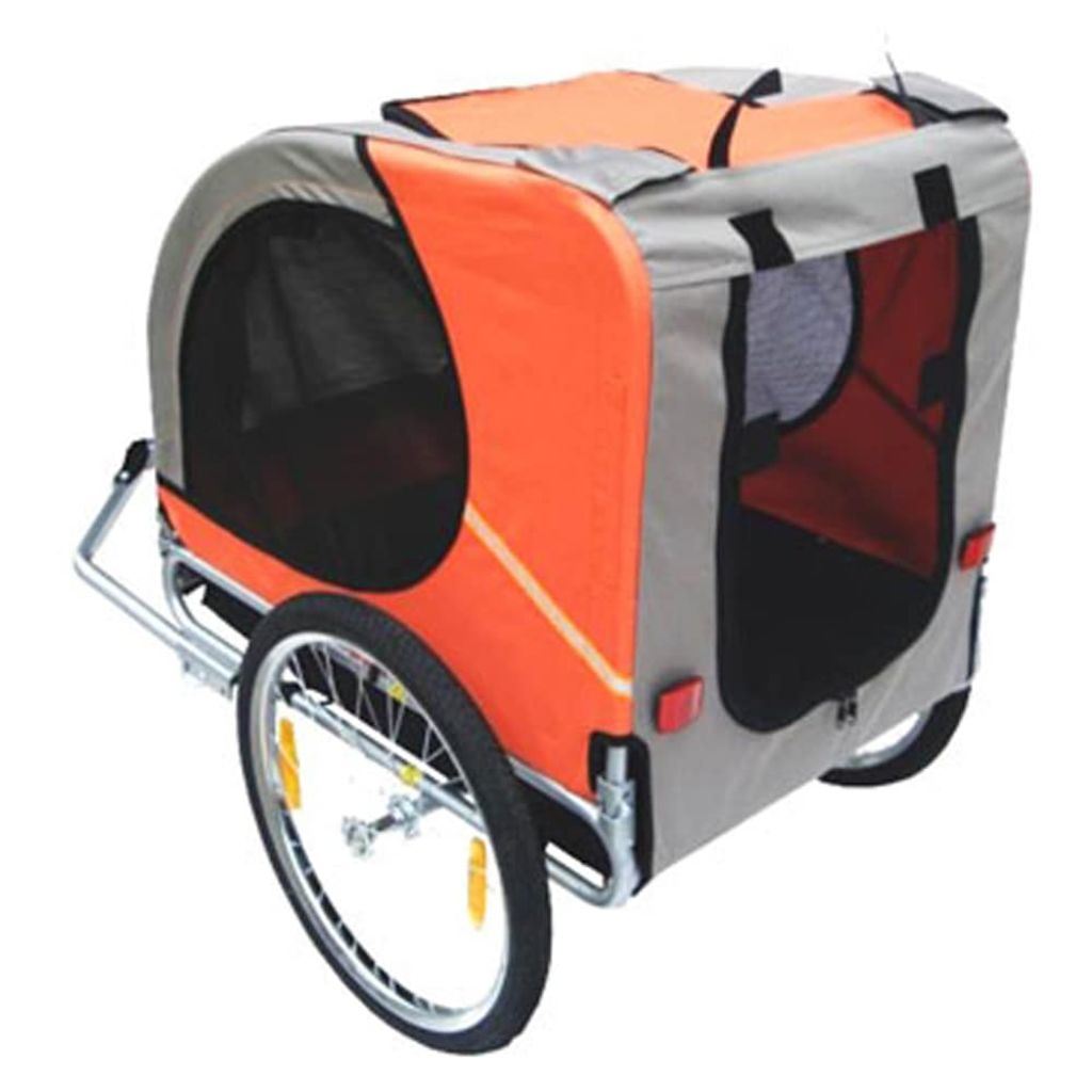 Dog Bike Trailer Lassie Orange