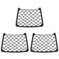 3Pcs Mesh Pockets Seat Side Back Wallet Phone Storage Net Bag Framed Stretch Car Bus Organizer Holder For Auto RV SUV Boat