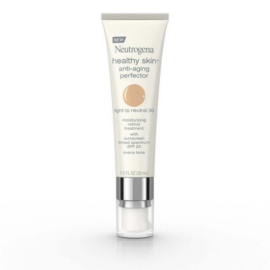 Neutrogena Healthy Skin Anti-Aging Tinted Face Moisturizer, Light/Neutral Skin Care, 1 oz