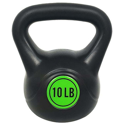 Wide Grip Kettlebell Exercise Fitness Weight Set, 3-Pieces