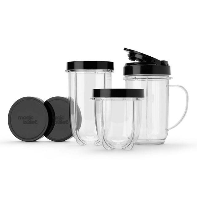 11 Piece Personal Blender – Silver / Black