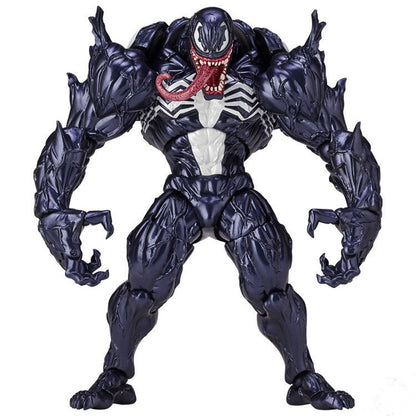 Marvel Revoltech Anime Toy Carnage Deadpool Spider-Man Gwen Stacy Venom Wolverine Magneto Captain America Action Figure Toy