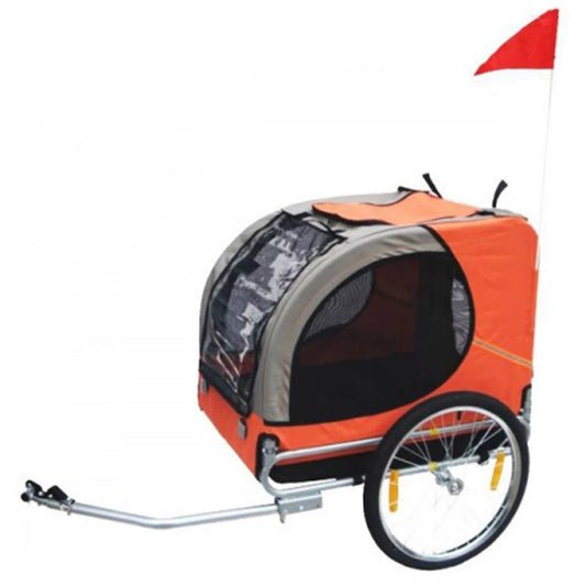 Dog Bike Trailer Lassie Orange