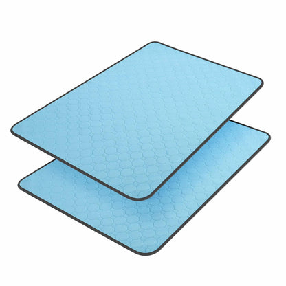 Washable Pee Pads for Dogs, Pee Pads Waterproof Potty Training Pad for Dogs, 89.5 x 59.2cm/34.5"x23", Rusableable Pee Pads Non-Slip Pee Pad Suitable for Puppies and Cats, 2 Pack