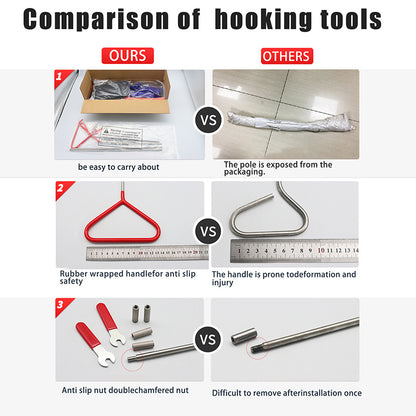 Automotive Tool Set 34-piece professional automotive kit with stainless steel long distance fasteners seamless wedge air wedge pump automotive trim removal tool