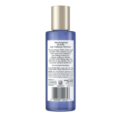 Neutrogena Oil-Free Liquid Eye Makeup Remover Solution, 3.8 fl. oz