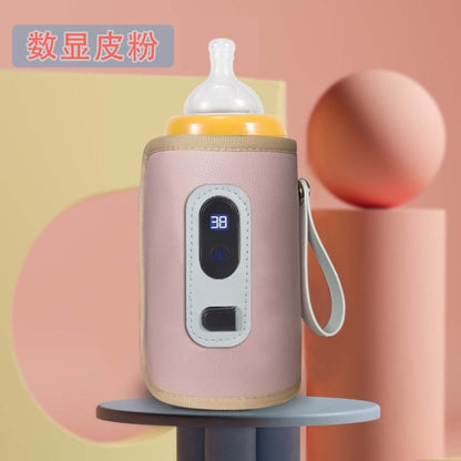 1Pc Baby Bottle Warmer Feeding Bottle Heat Keeper Travel Warmer Cover Formula Milk Water USB Heater Outdoor Bottle Warmer