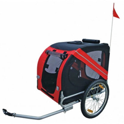 Dog Bike Trailer Rex Red