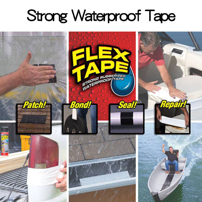 Super Strong Waterproof Tape Stop Leaks Seal Repair Tape Performance Self Fix Tape Fiberfix Adhesive Insulating Duct Tape