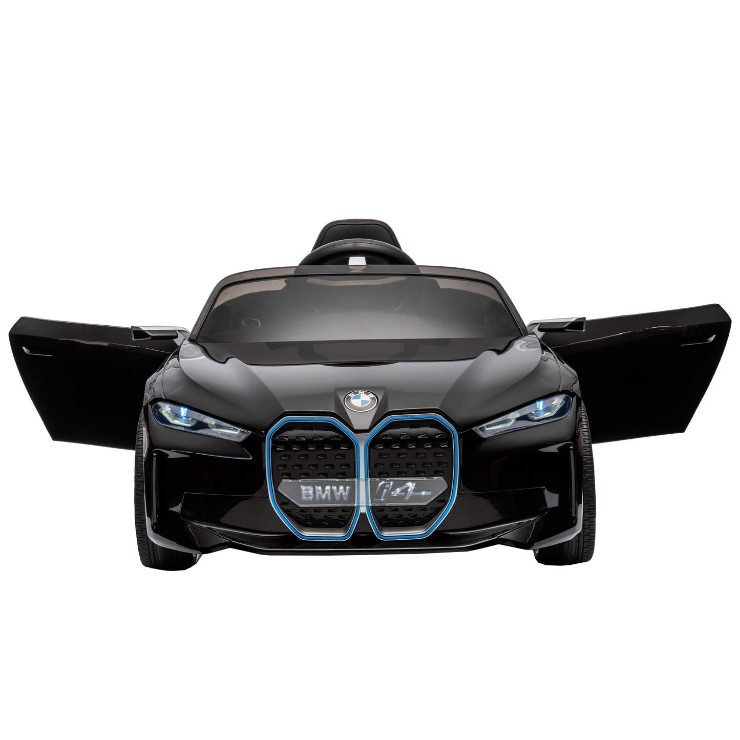 Licensed BMW I4,12v Kids ride on car 2.4G W/Parents Remote Control,electric car for kids,Three speed adjustable,Power display, USB,MP3 ,Bluetooth,LED light,Two-point safety belt,story