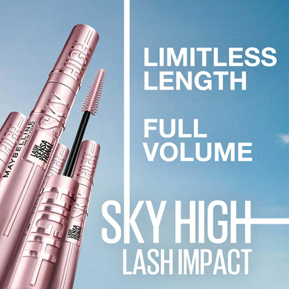 Maybelline Lash Sensational Sky High Washable Mascara, True Brown