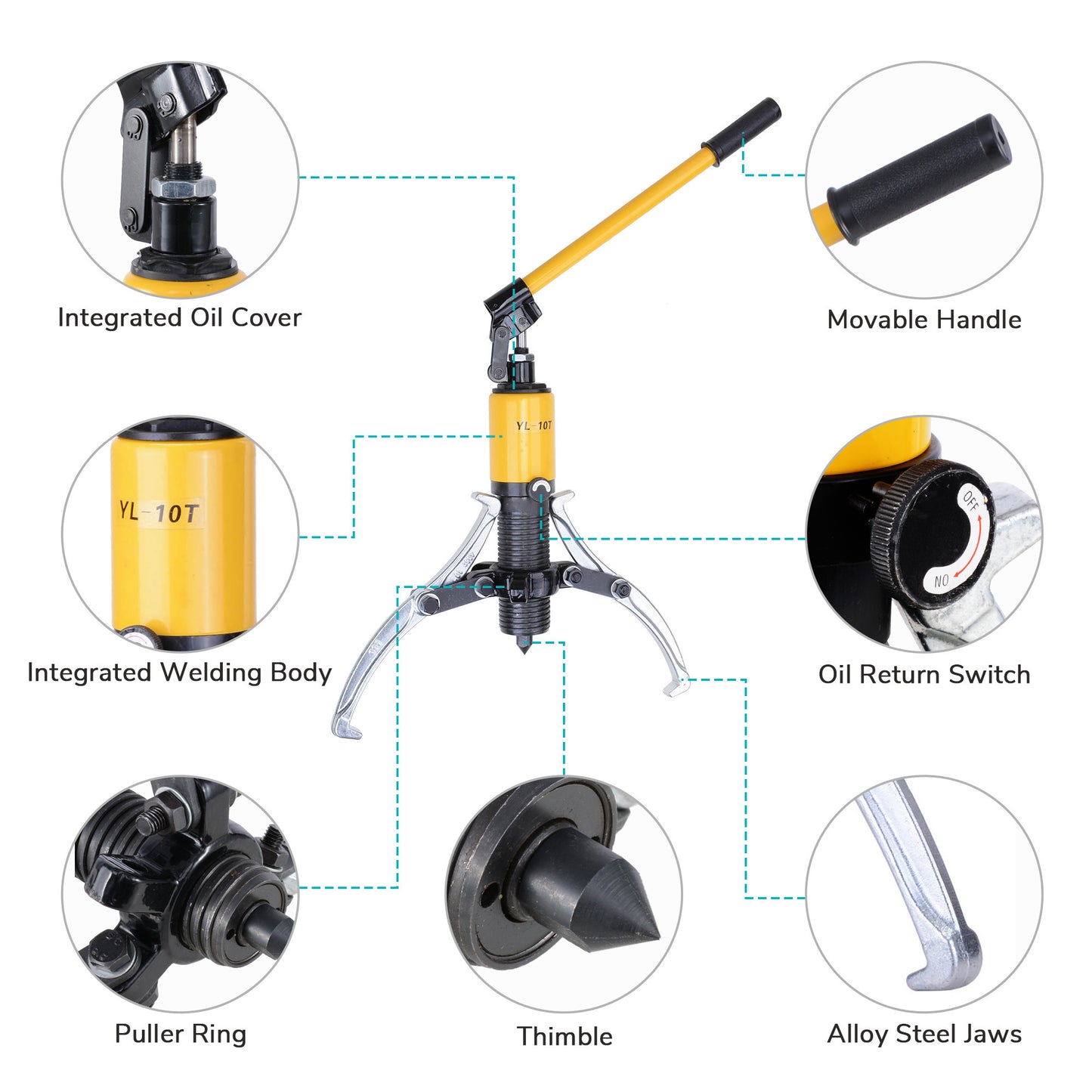 Hydraulic Gear Puller