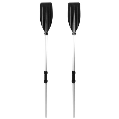 2Pcs Kayak Paddles Aluminum Alloy Detachable Canoe Paddle Boat Oars for Kayaking Boating Oar Fishing