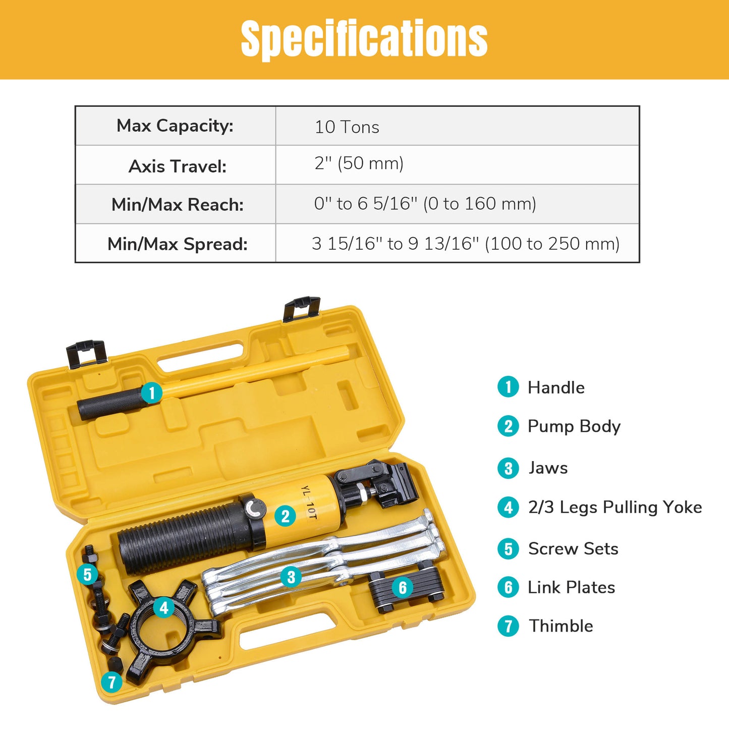 Hydraulic Gear Puller