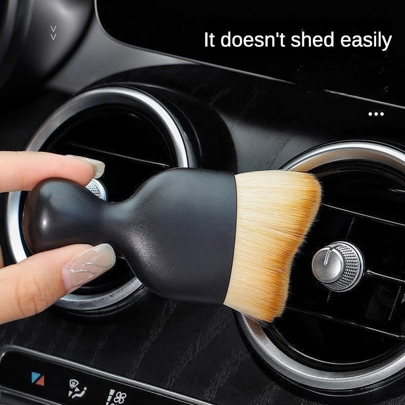 Car Interior Cleaning Tool Dust Brush 1 Piece, Car Air Outlet Cleaning Brush, Soft Bristle Car Crevice Cleaning Brush, Car Dust Removal Tool