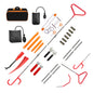 Automotive Tool Set 34-piece professional automotive kit with stainless steel long distance fasteners seamless wedge air wedge pump automotive trim removal tool