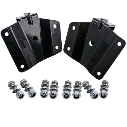 Lowering Kit 2" Rear Axle Drop Hangers Fit for Chevrolet Chevy GMC 1500 Pickup 2WD 1999-2006