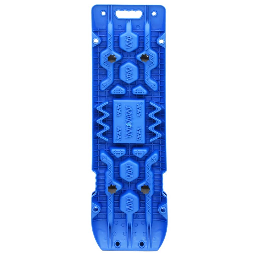 Traction Boards 2 pcs Blue 42.1"x12.2"x2.8" Nylon