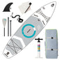 Inflatable Stand Up Paddle Board with Premium iSUP Bundle Accessory Pack, Durable, Lightweight with Stable Wide Stance - SUP for All Skill Levels