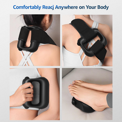 Cordless Deep Beat Body Slimming Fat Burning Body Shape Mini Fascial Massage Magic Ring Portable Massage Belt