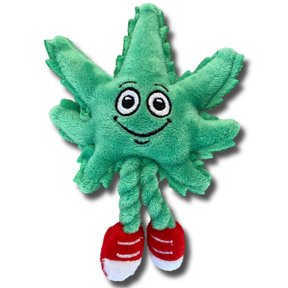 Lil' MJ the Weed Leaf 420 Cat Toy