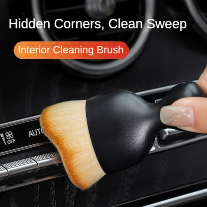 Car Interior Cleaning Tool Dust Brush 1 Piece, Car Air Outlet Cleaning Brush, Soft Bristle Car Crevice Cleaning Brush, Car Dust Removal Tool