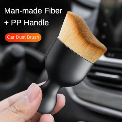 Car Interior Cleaning Tool Dust Brush 1 Piece, Car Air Outlet Cleaning Brush, Soft Bristle Car Crevice Cleaning Brush, Car Dust Removal Tool