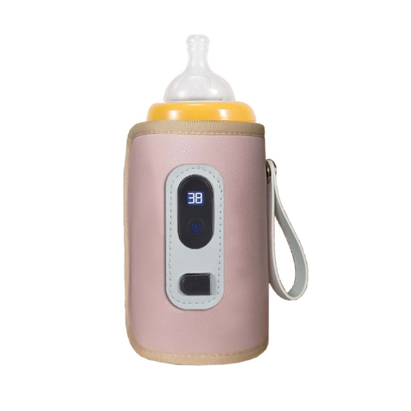 1Pc Baby Bottle Warmer Feeding Bottle Heat Keeper Travel Warmer Cover Formula Milk Water USB Heater Outdoor Bottle Warmer