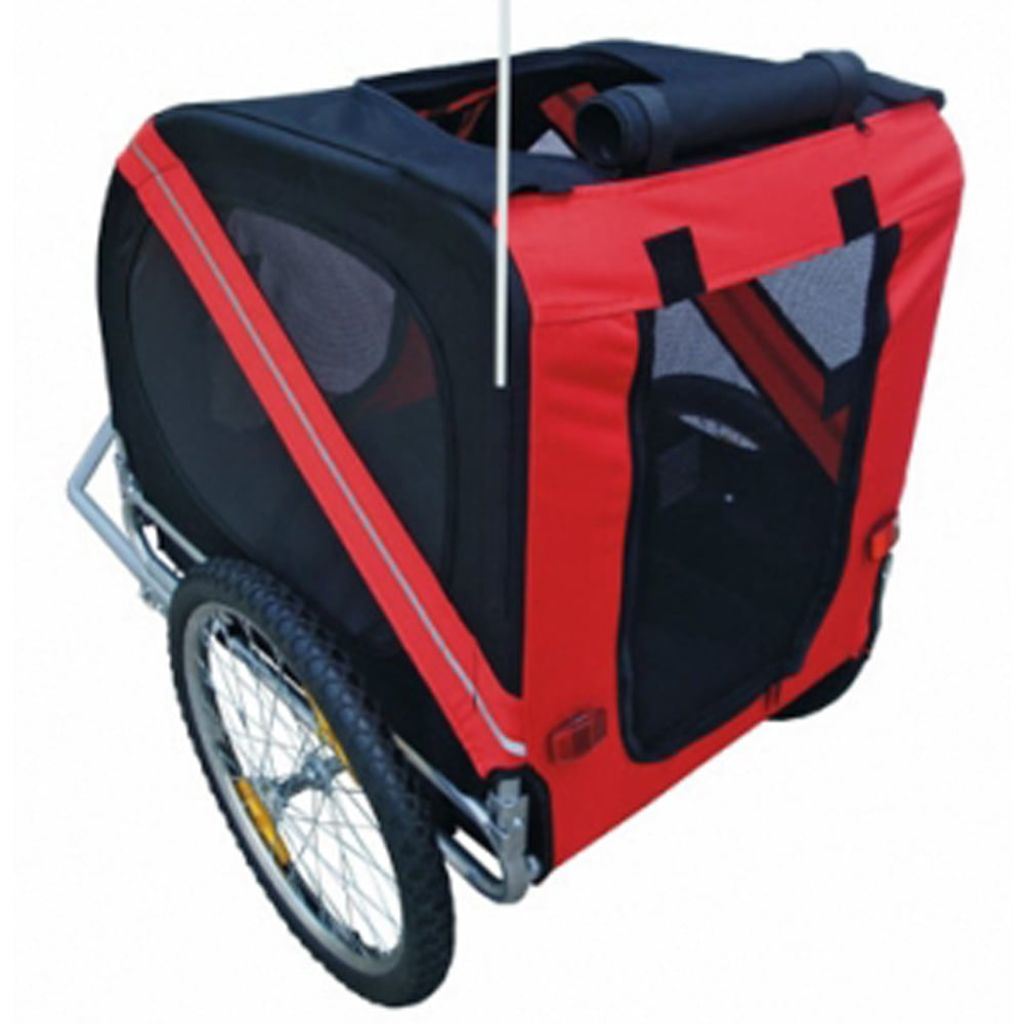 Dog Bike Trailer Rex Red