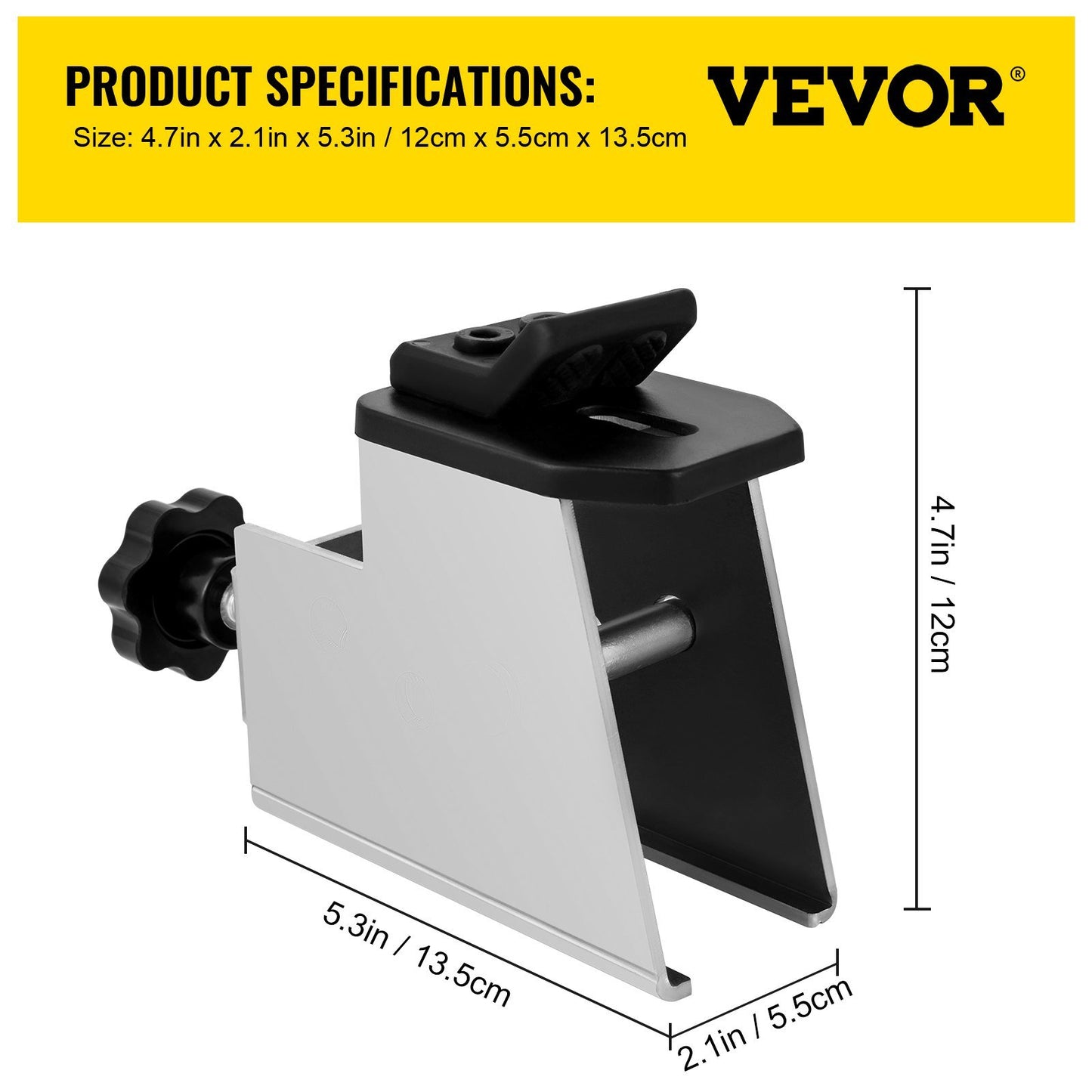 VEVOR Tire Changer Adapter, 4pcs ATV Motorcycle Adapter, Metal Structure Tire Adapter Rim Clamp with a Mount/Demount Duck Head, ATV Tire Adapters with Rubber Pads for ATV Motorcycle Adapter Tyre