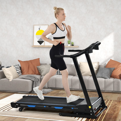 Treadmills for Home, Electric Treadmill with Automatic Incline, Foldable 3.5HP Workout Running Machine Walking, Double Running Board Shock Absorption Pulse Sensor Bluetooth Speaker APP FITSHOW.