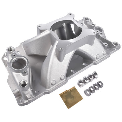 Single Plane Aluminum Intake Manifold For 1957-1995 Small Block Chevy SBC 350 400 3000-7500