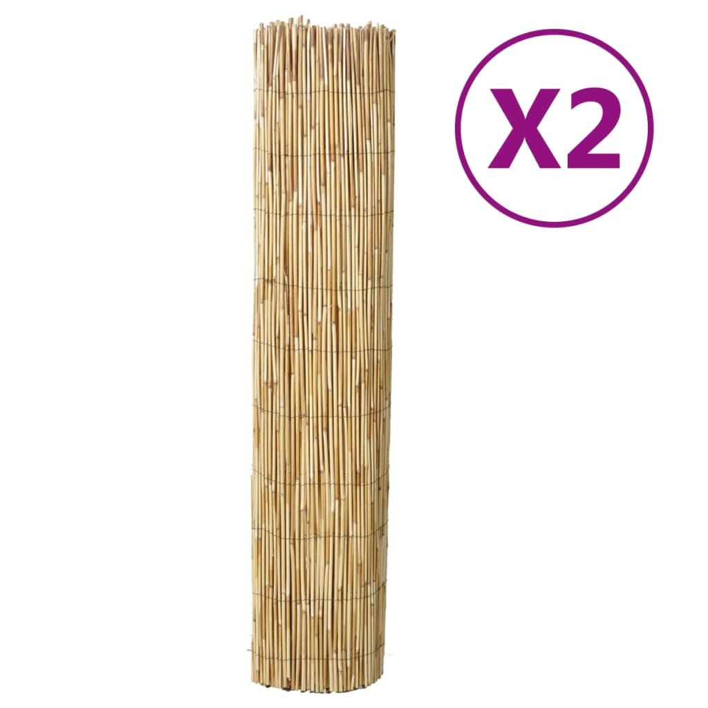 Reed Fences 2 pcs 59.1"x96.9"